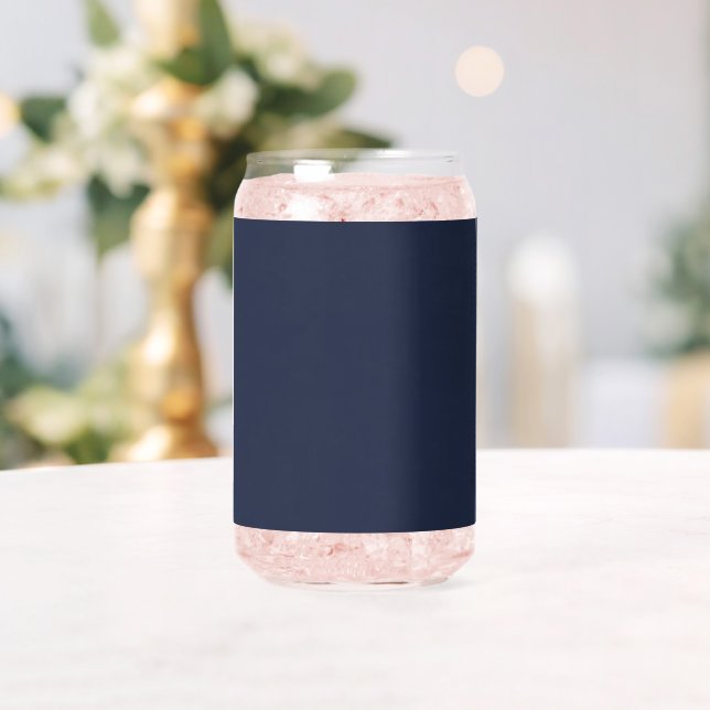 Verre Canette Bleu marine (Insitu (Mariage))