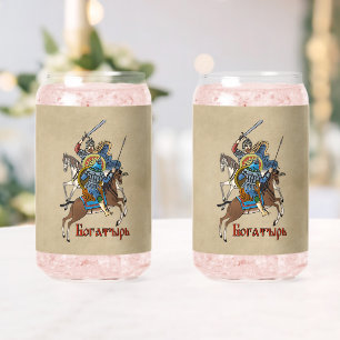 Verre Canette Bogatyr russe médiéval