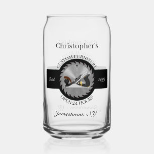 Verre Canette Boiseries sur mesure Plan Lame Vente Boire Bière