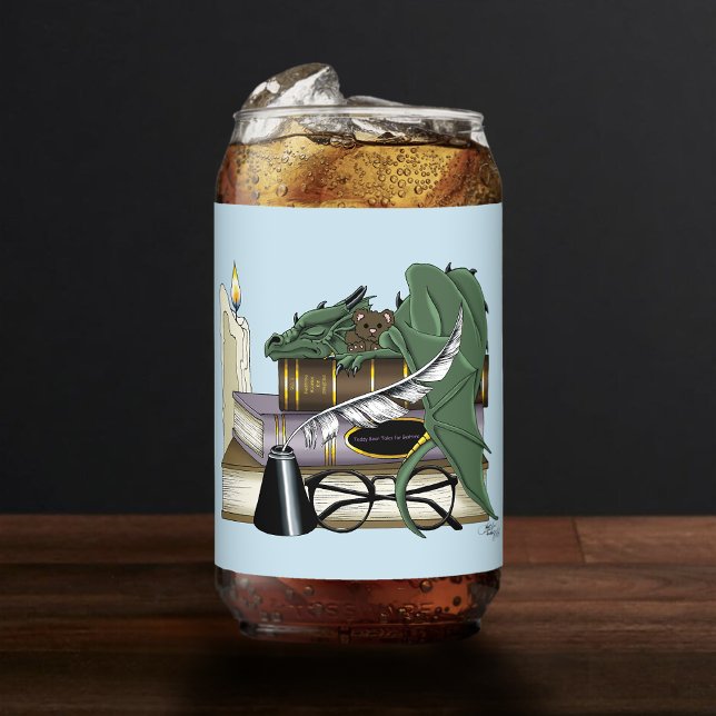 Verre Canette Boîtes de sommeil vertes Dragon (Créateur téléchargé)