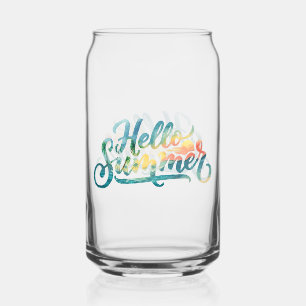Verre Canette Bonjour l'été