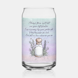 Verre Canette Bonne chance Magie Spell Halloween Design