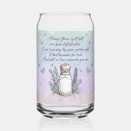 Verre Canette Bonne chance Magie Spell Halloween Design