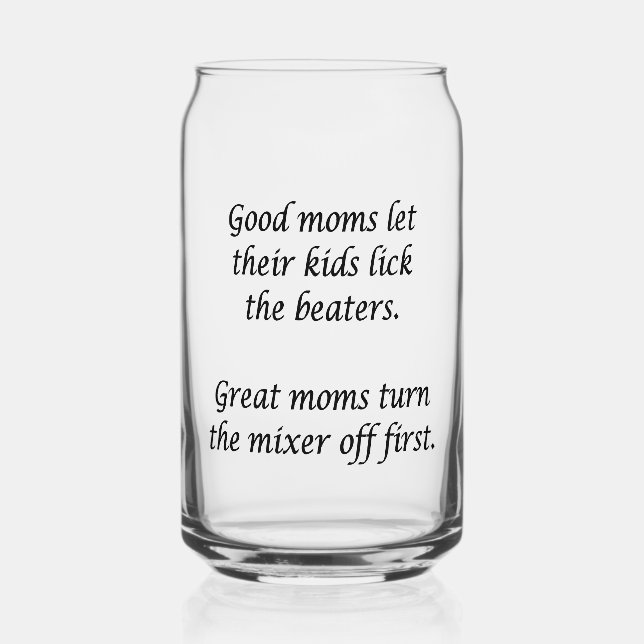 Verre Canette Bonne maman Great Moms (Recto)