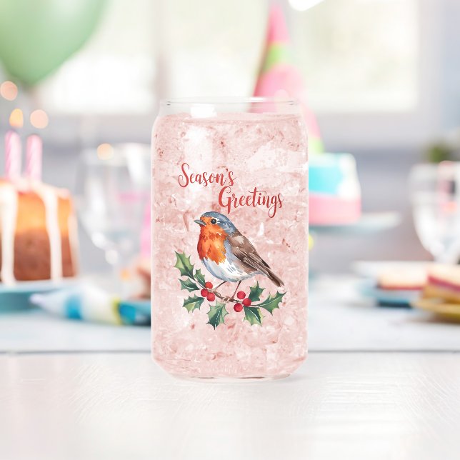Verre Canette Bonnes Fêtes De Robin Gai (Insitu (Anniversaire))