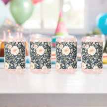 Botanique rose pâle Motif : naturel