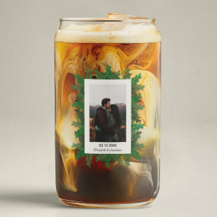 Verre Canette Branches de l'arbre d'hiver Mariage photo