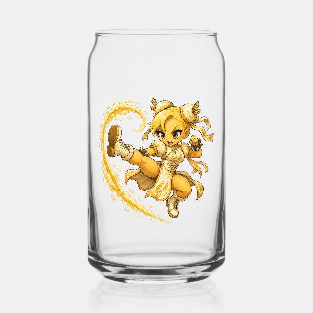 Verre Canette Brasseur Combattant Hefe (Recto)