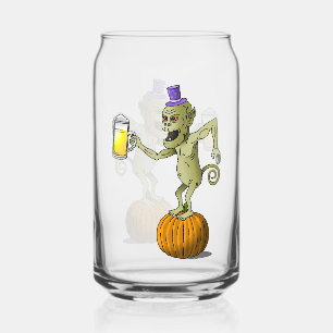 Verre Canette Bravo les goules Soirée Halloween