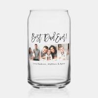 Brosse moderne Script 3 photo Meilleur papa jamais