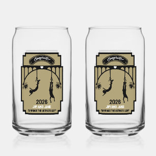 Verre Canette Bungee Jumping Mariage cadeau