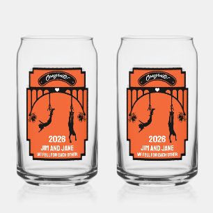 Verre Canette Bungee Jumping Mariage cadeau