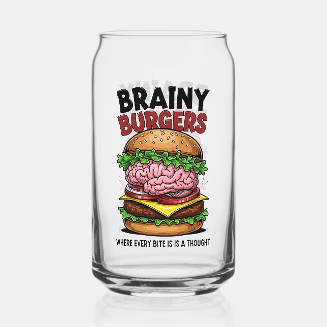 Verre Canette Burgers Brainy (Recto)