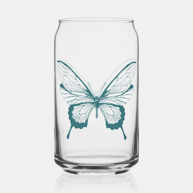 Verre Canette Butterfly Can Glass (Recto)