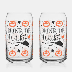 Verre Canette Buvez les sorcières Halloween