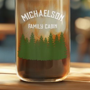 Verre Canette Cabine Woodland