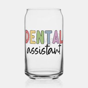 Verre Canette Cadeau d'assistant dentaire personnalisé