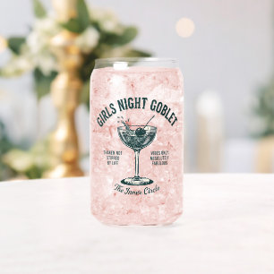 Verre Canette Cadeau de fête de martini pour amateur de cocktail