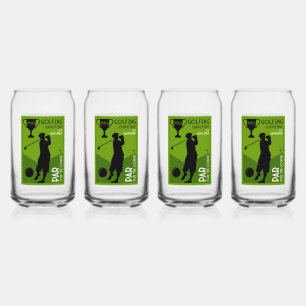 Verre Canette Cadeau de golf Vintage