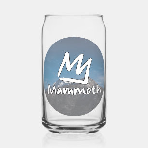 Verre Canette Cadeau de montagnes de la station de ski Mammoth M