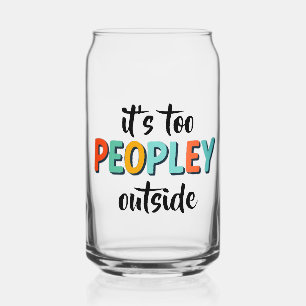 Verre Canette Cadeaux d'anniversaire Texte drôle coloré Moderne