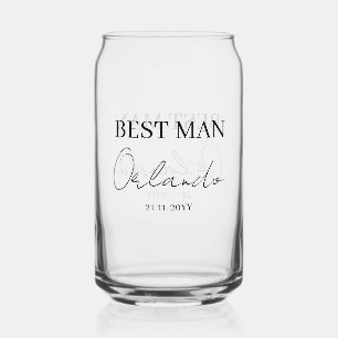 Verre Canette Cadeaux de la fête de mariage Meilleur homme