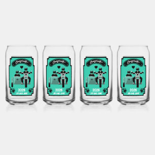 Verre Canette Cadeaux De Mariage De Moto Pour Couple