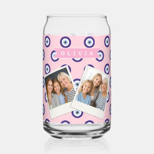 Verre Canette Cadeaux Personnalisés avec Motif d'Oeil Maléfique