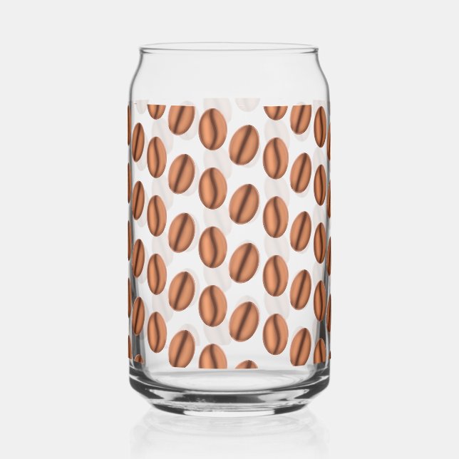 Verre Canette Café Caféine Haricots (Recto)