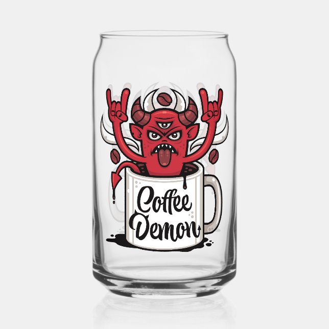 Verre Canette Café Demon (Recto)