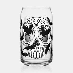 Verre Canette Calaveras décoratives Halloween