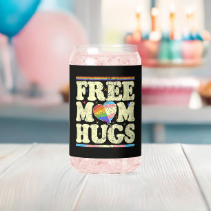 Verre Canette Câlins Gratuits Pour Maman Fierté Lgbt