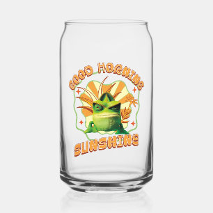 Verre Canette Caméléon Grincheux Drôle Humour du Matin
