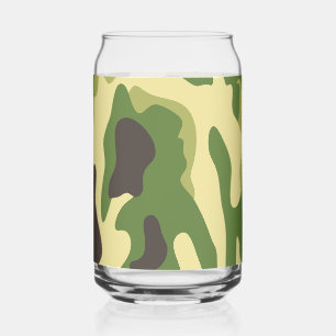 Verre Canette Camouflage