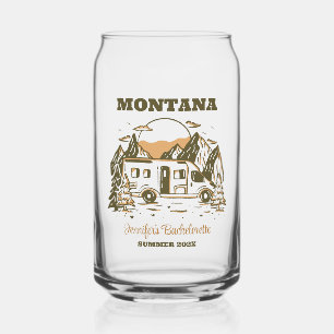 Verre Canette Camp Bachelorette Filles Voyage Glamping Personnal