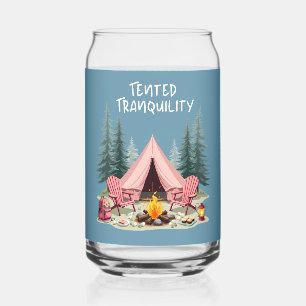 Verre Canette Camping Cosy Tente de Glamping Esthétique & Feu de