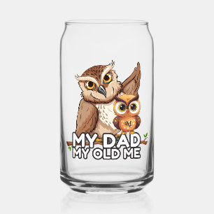 Verre Canette Can Glass : Mon Père Mon Vieux Moi