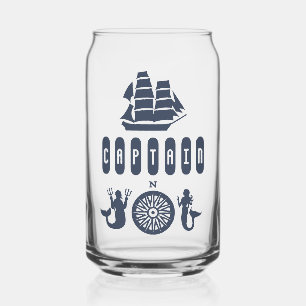 VERRE CANETTE CAPITAINE