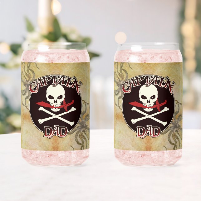 Verre Canette Capitaine Papa - Embracé par Deep Deep (Insitu (Mariage))