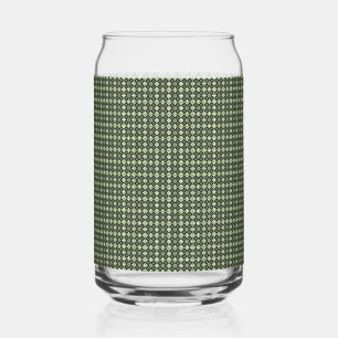 Verre Canette carré vert texture carré carreau mode classique ca
