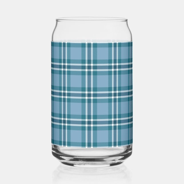 Verre Canette Carreaux bleus  (Recto)