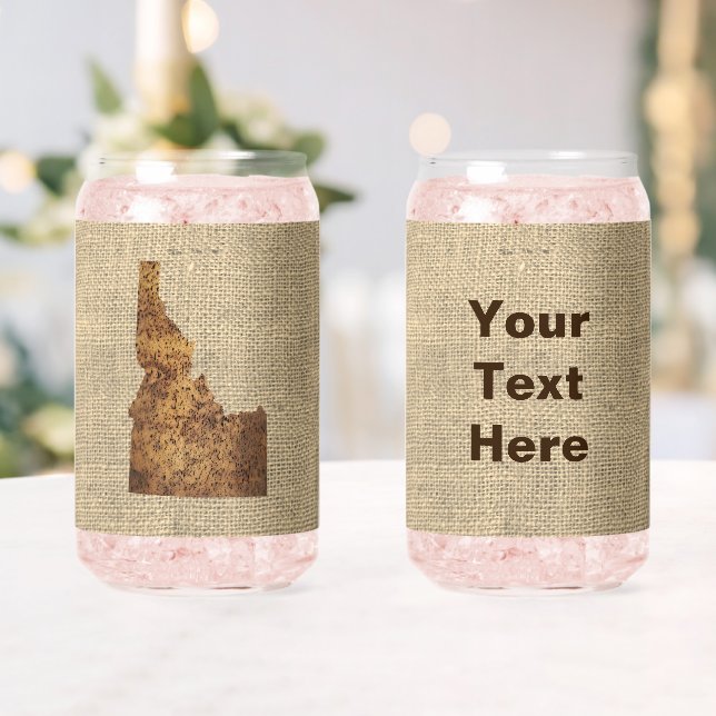 Verre Canette Carte Idaho Spud (Insitu (Mariage))