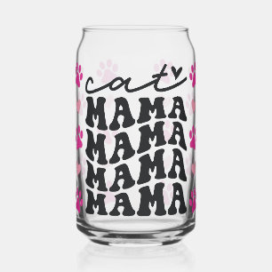 Verre Canette Cat Mama