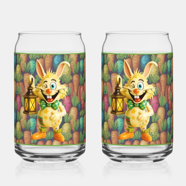 Verre Canette Ceramic Zany Rabbit Soda Glass (Recto)
