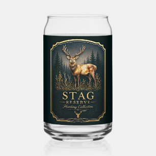 VERRE CANETTE CERF – COLLECTION CHASSE