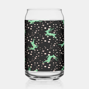 Verre Canette Cerf de Noël Étoile Motif Hivernal