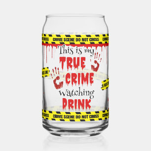 Verre Canette C'Est Mon Véritable Crime En Regardant Boire