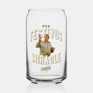 Verre Canette C'est un Miracle de Festivus