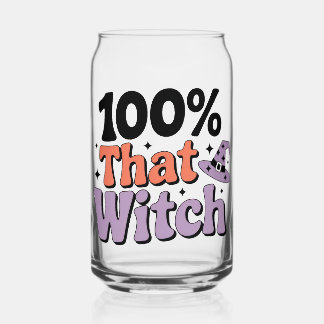 Verre Canette Cette sorcière peut être un tumbler