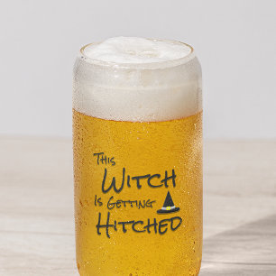 Verre Canette Cette sorcière se marie